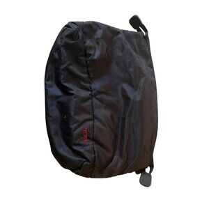 Tumi Nylon Toiletry Bag 10”x 7”x 4” Black Zipper